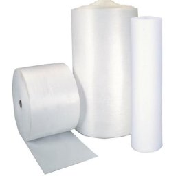 Film mousse en PE, épaisseur 1 mm, largeur 900 mm, longueur 250 m
