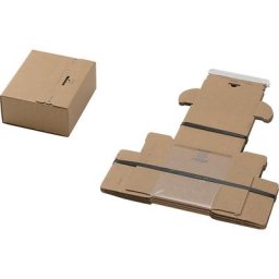 Emballage à fixation, 'tout en un', lot de 40, pour dim. des marchandises emballées: L x l x h 140 x 110 x 50 mm