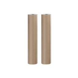 Papier d'emballage, 80 g / m², rouleau sécable, largeur 1000 mm, lot de 2 rouleaux