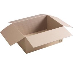 eurokraft basic Carton pliant SPEEDBOX, simple cannelure, lot de 50, L x l x h 610 x 450 x 265 mm