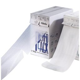 Film d'emballage dans boîte distributrice, film matelassé 2 plis, lot de 2, prédécoupé