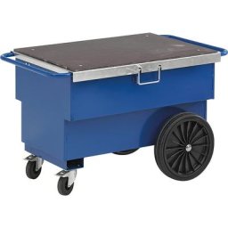 Kongamek Servante d'atelier avec 2 barres de poussée, force 400 kg, avec roues à bandage caoutchouc