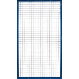 SCHULTE Paroi arrière grillagée, pour montants largeur 76 mm, h x l 1500 x 2700 mm
