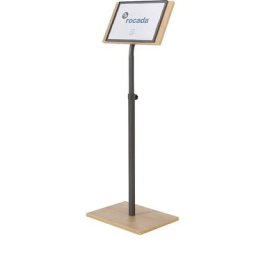 Panneau d'information NATURAL, h x l x p 1320 x 400 x 300 mm, pour format A4