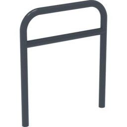 PROCITY Arceau pour cycle avec barre horizontale, Ø 50 mm, à sceller dans du béton, gris