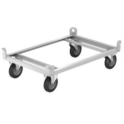 eurokraft pro Plateau roulant antistatique, antistatique, force 500 kg, hauteur de chargement 280 mm, à partir de 5 pièces