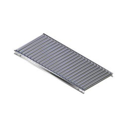 Gura Transporteur à rouleaux pour charges légères, cadre et rouleaux en aluminium, largeur voie 600 mm, entraxe 62,5 mm, longueur 1,5 m