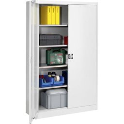 mauser Armoire de stockage, h x l x p 1950 x 1200 x 500 mm, gris clair