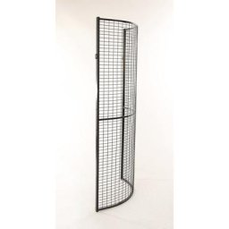 Axelent Elément d'angle CONTOUR 90°, montant pour cloison grillagée pour la protection de machines X-GUARD CLASSIC, hauteur 2200 mm