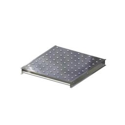 Gura Table à billes porteuses, largeur voie 900 mm, longueur 1000 mm, écartement de 100 mm