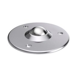 Schulz Stanztechnik Bille porteuse, encastré, inox, Ø bille porteuse 32 mm