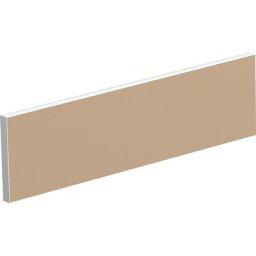 Séparateur de table pour bureaux pour plusieurs personnes, largeur 1200 mm, habillage sable