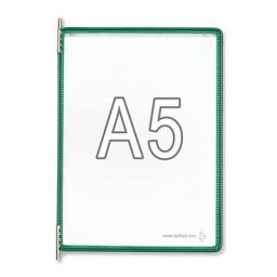 Tarifold Pochette transparente, lot de 10, pour format A5, vert