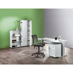 MULTI - Armoire de bureau, h x l x p 1880 x 800 x 330 mm, gris clair