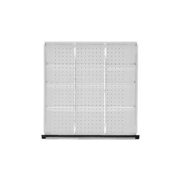 ANKE Séparateur métallique 1/3, pour largeur armoire 760 mm, pour hauteur tiroirs 90 - 150 mm