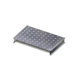 Gura Table à billes porteuses, largeur voie 750 mm, longueur 500 mm, écartement de 75 mm