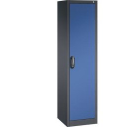 C+P Armoire universelle ACURADO, l x p 500 x 500 mm, gris noir / bleu gentiane