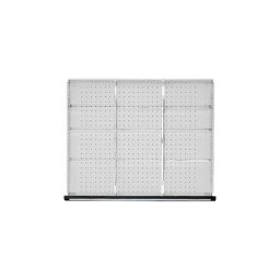 ANKE Séparateur métallique 1/3, pour largeur armoire 910 mm, pour hauteur tiroirs 60 mm