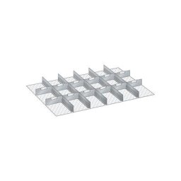 LISTA Paroi, pour dimensions armoire 1023 x 725 mm, pour hauteur tiroirs 300 mm