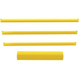 Barrière de circulation ECHO, en plastique flexible, 3 montants de 1533,5 mm
