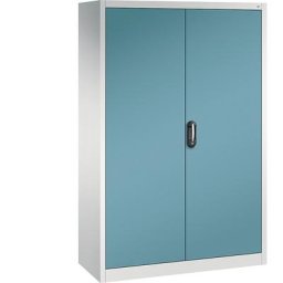 C+P Armoire universelle ACURADO, l x p 1200 x 500 mm, gris clair / bleu d'eau