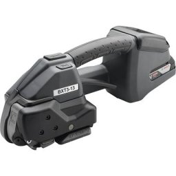 Machine à cercler sur accumulateur pour feuillard en PP ou PET, semi-automatique, professionnel, pour largeur feuillard 12 - 16 mm