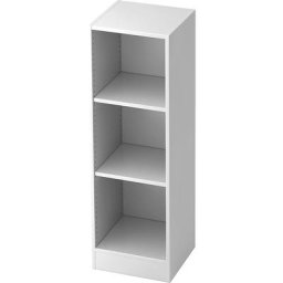 FINO - Rayonnage de bureau, 2 tablettes, largeur 406 mm, blanc