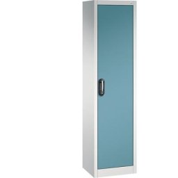 C+P Armoire universelle ACURADO, l x p 500 x 400 mm, gris clair / bleu d'eau