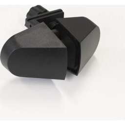 Support pour vitres de séparation, pour table double, lot de 2, noir, à partir de 10 lots