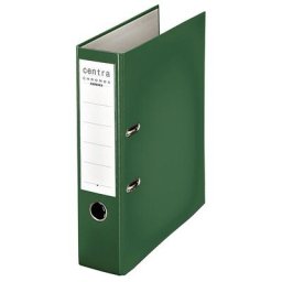 Classeur A4 à surface en plastique, largeur dossier 80 mm, lot de 20, vert, 5 lots et +