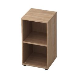 eurokraft pro ANNY - Rayonnage de bureau, 1 tablette, h x l x p 748 x 400 x 400 mm, façon noyer