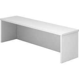 VIOLA - Elément de comptoir, pour bureau largeur 1200 mm, gris clair