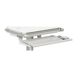 Treston Tablette pour clavier et souris, l x p 620 x 210 mm, gris