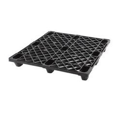 Palette industrielle en plastique, L x l 1200 x 1000 mm, charge max. statique 1600 kg, lot de 10