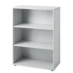 eurokraft pro ANNY - Rayonnage de bureau, 2 tablettes, h x l x p 1100 x 800 x 400 mm, gris clair