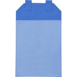 Pochettes pour caisses-palettes grillagées, lot de 50, pour format papier A4, bleu