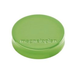 magnetoplan Plot magnétique Ergo, Ø 30 mm, lot de 60, vert mai