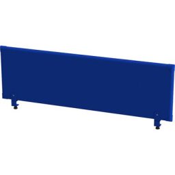 eurokraft pro Panneau d'isolation acoustique pour table, hauteur 450 mm, largeur 1600 mm, bleu