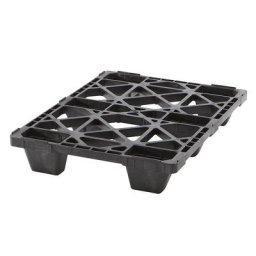 eurokraft basic Mini-palette en plastique, L x l 800 x 600 mm, charge max. statique 2500 kg, lot de 10, 3 lots et +