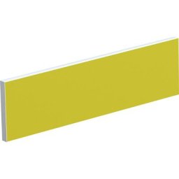 Séparateur de table pour bureaux pour plusieurs personnes, largeur 1200 mm, habillage vert