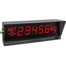 Ecran industriel à diodes LED pour balances, h x l x p 220 x 823 x 210 mm, noir