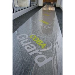 Film adhésif de protection du sol, pour moquettes, L x l 50 m x 1200 mm