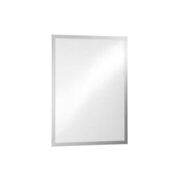 DURABLE Cadre magnétique pour posters, autocollant, pour format 500 x 700 mm, cadre argent