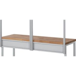RAU Jeu de montants modulaires, 4 montants modulaires, pour largeur table d'établi 2000 mm