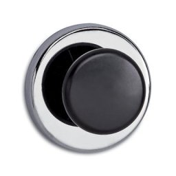 MAUL Plot magnétique à bouton-poignée, force d'adhérence 12 kg, avec bouton-poignée, lot de 10, Ø 67 mm
