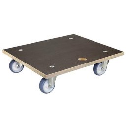 Wagner Plateau roulant MaxiGRIP, rectangulaire, avec certification FSC®, L x l x h 590 x 490 x 150 mm, force 500 kg