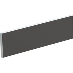 Séparateur de table pour bureaux pour plusieurs personnes, largeur 1400 mm, habillage anthracite