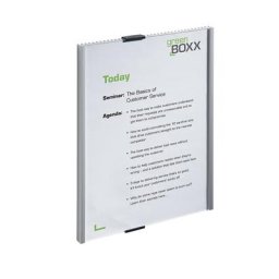DURABLE Plaque de porte avec plaque acrylique, avec insert en carton, l x h 210 x 297 mm, lot de 2