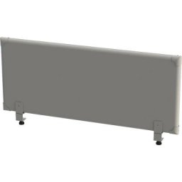 eurokraft pro Panneau d'isolation acoustique pour table, hauteur 450 mm, largeur 1200 mm, gris