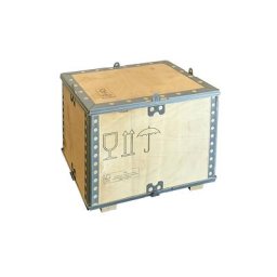 Caisse pliante en bois, avec semelles 2 et 4 voies, L x l x h 380 x 280 x 280 mm, à partir de 1 pièce